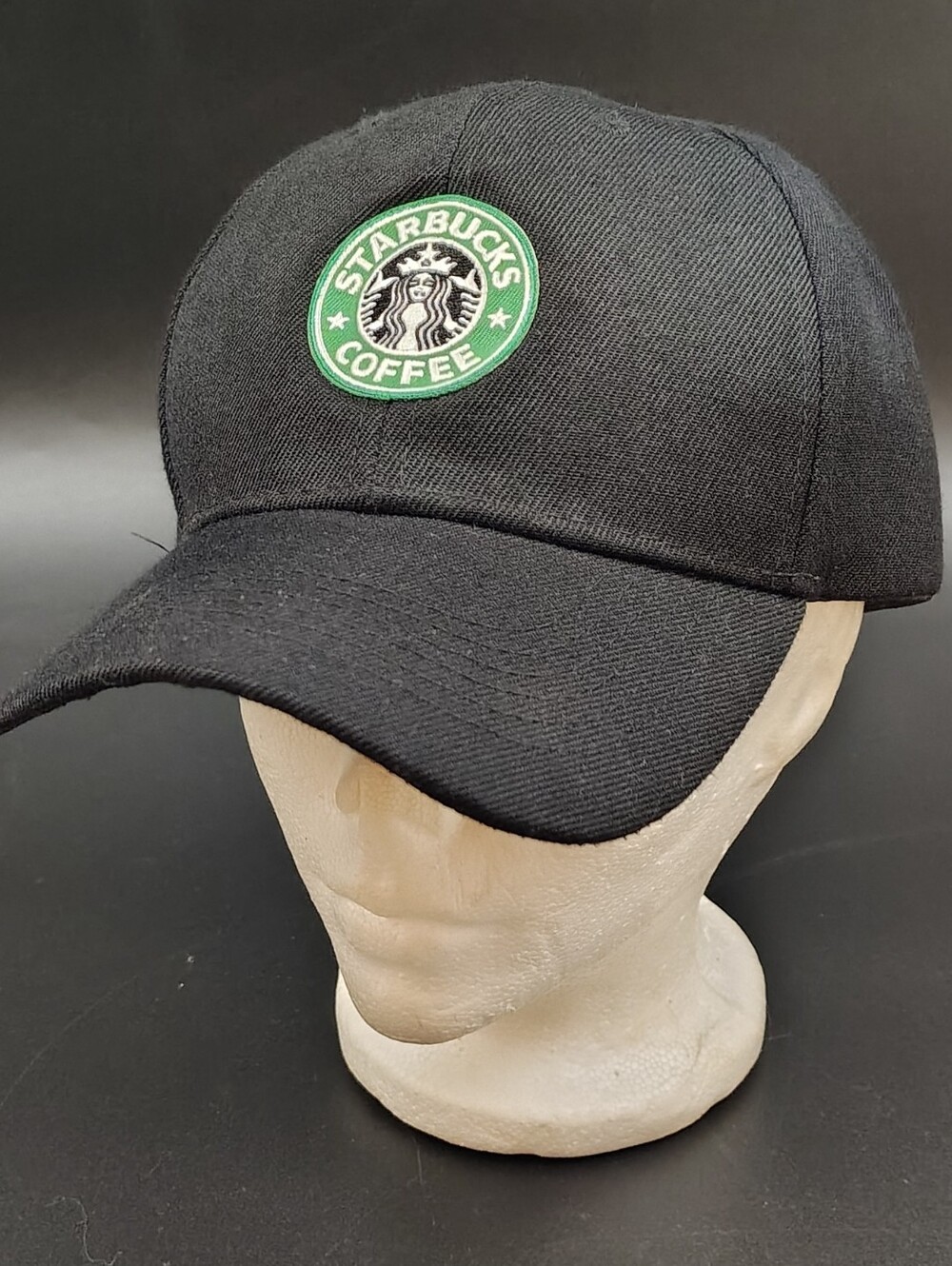 Starbucks Black Cap with Green Circular Logo